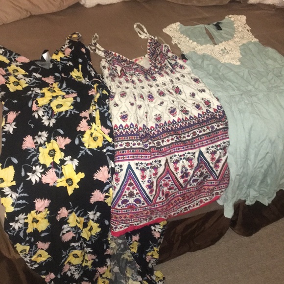 Forever 21 Dresses & Skirts - 🔥FINAL🔥 3pcs Forever 21 H&M dresses Bundle